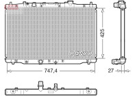 Radiateur DRM40054 Denso