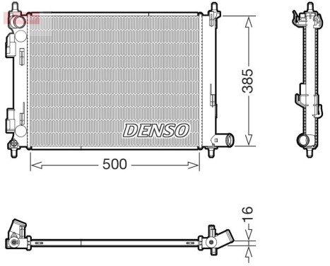 Radiateur DRM43013 Denso