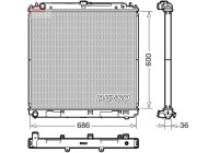 Radiateur DRM46041 Denso