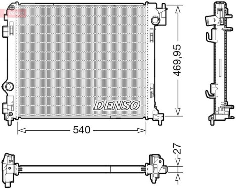Radiateur DRM46065 Denso