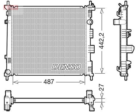 Radiateur DRM46070 Denso