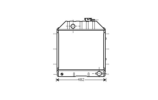 RADIATEUR FORD2000 / 3000 18002412 International Radiators