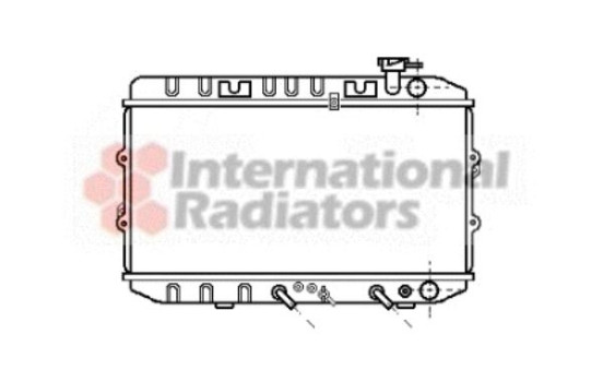 RADIATEUR HD NAVETTE / CIVIC À 84-87 25002033 International Radiators, Image 2