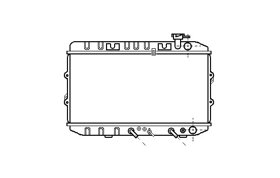 RADIATEUR HD NAVETTE / CIVIC À 84-87 25002033 International Radiators
