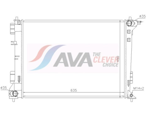 Radiateur HY2612 Ava Quality Cooling