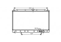 RADIATEUR I MITSU. 3000GT 10/90 32002084 International Radiators