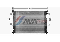 Radiateur KA2342 Ava Quality Cooling