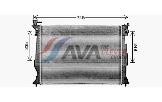 Radiateur KA2342 Ava Quality Cooling