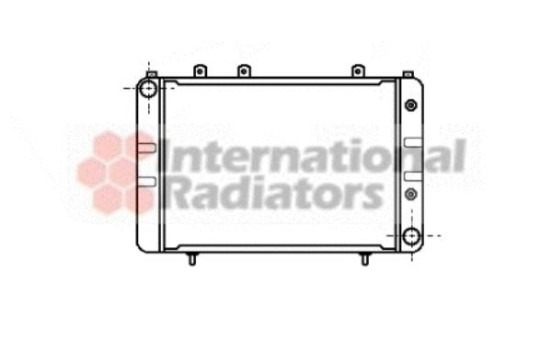 RADIATEUR OPEL REKORD D 2000 D 37002020 International Radiators, Image 2