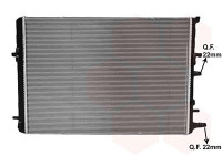 RADIATEUR POUR ÉCHANGEUR INTERMÉDIAIRE 43012736 International Radiators