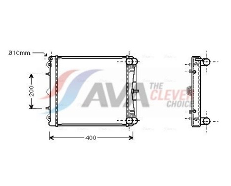 Radiateur PR2037 Ava Quality Cooling