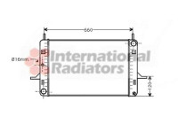 RADIATEUR RADIATEUR FORD 18002060 International Radiators