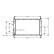 Radiateur, refroidissement du moteur 01002051 International Radiators