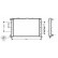 Radiateur, refroidissement du moteur 01002079 International Radiators