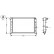 Radiateur, refroidissement du moteur 01002083 International Radiators