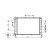 Radiateur, refroidissement du moteur 01002114 International Radiators