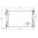 Radiateur, refroidissement du moteur 01002123 International Radiators