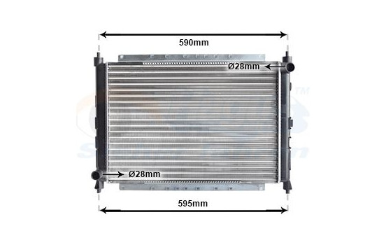 Radiateur, refroidissement du moteur 02002069 International Radiators, Image 2