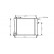 Radiateur, refroidissement du moteur 02002110 International Radiators