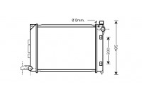Radiateur, refroidissement du moteur 02002164 International Radiators