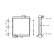 Radiateur, refroidissement du moteur 03002002 International Radiators