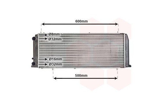 Radiateur, refroidissement du moteur 03002051 International Radiators, Image 2