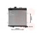 Radiateur, refroidissement du moteur 06002032 International Radiators, Vignette 2