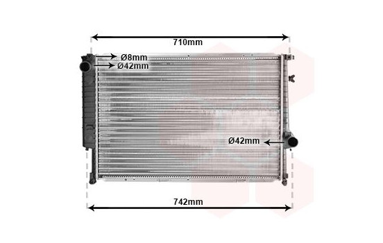 Radiateur, refroidissement du moteur 06002095 International Radiators, Image 2