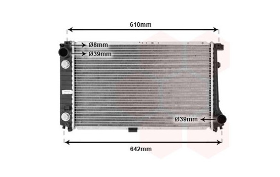 Radiateur, refroidissement du moteur 06002126 International Radiators, Image 2