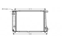 Radiateur, refroidissement du moteur 06002179 International Radiators