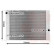 Radiateur, refroidissement du moteur 06002285 International Radiators