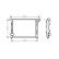 Radiateur, refroidissement du moteur 06002286 International Radiators, Vignette 2