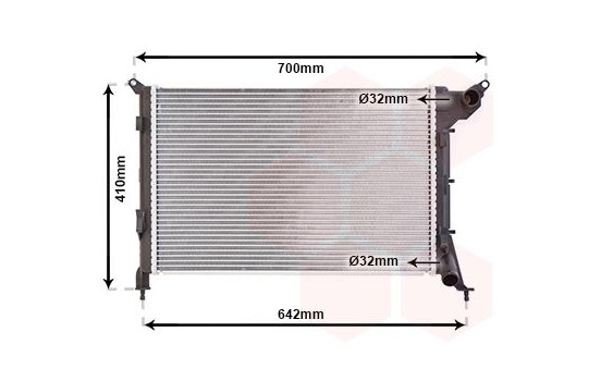 Radiateur, refroidissement du moteur 06002310 International Radiators, Image 2