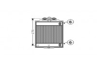Radiateur, refroidissement du moteur 06002367 International Radiators