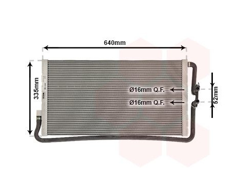 Radiateur, refroidissement du moteur 06002568 International Radiators