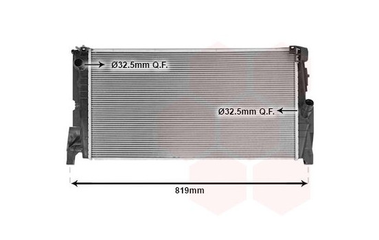 Radiateur, refroidissement du moteur 06012723 International Radiators