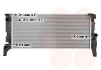 Radiateur, refroidissement du moteur 06012724 International Radiators