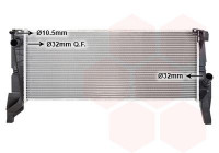 Radiateur, refroidissement du moteur 06012725 International Radiators