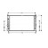 Radiateur, refroidissement du moteur 07002054 International Radiators