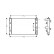Radiateur, refroidissement du moteur 07002076 International Radiators