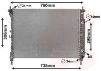 Radiateur, refroidissement du moteur 08002067 International Radiators