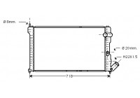 Radiateur, refroidissement du moteur 09002063 International Radiators