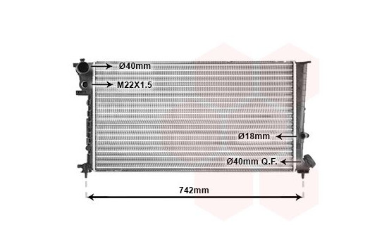 Radiateur, refroidissement du moteur 09002148 International Radiators, Image 2