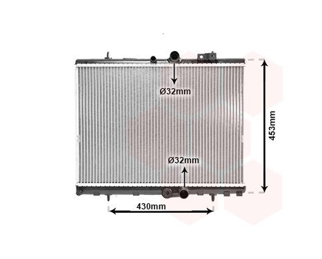 Radiateur, refroidissement du moteur 09002312 International Radiators