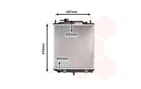 Radiateur, refroidissement du moteur 11002048 International Radiators, Image 2