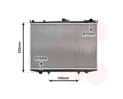 Radiateur, refroidissement du moteur 13002041 International Radiators, Image 2