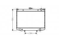 Radiateur, refroidissement du moteur 13002064 International Radiators