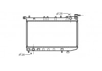 Radiateur, refroidissement du moteur 13002123 International Radiators