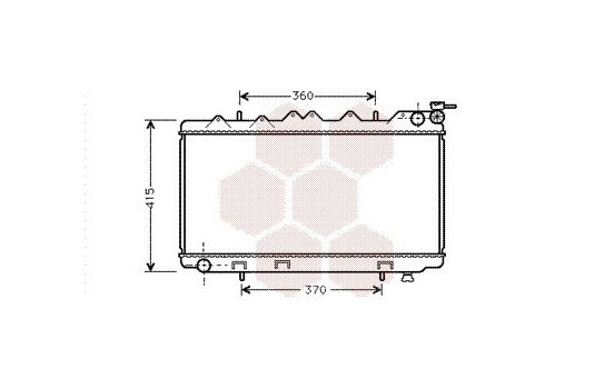 Radiateur, refroidissement du moteur 13002135 International Radiators, Image 2