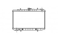 Radiateur, refroidissement du moteur 13002152 International Radiators